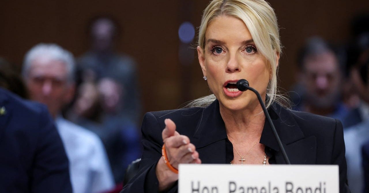 Pam Bondi blasted by Democrats for enabling Trump targeting of rivals at  contentious hearing | CBC News