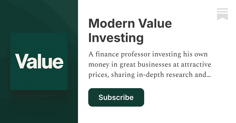 Modern Value Investing | Substack