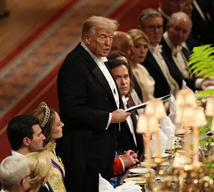Royal Family Posts Very Honest Photo of Trump's Hand Makeup