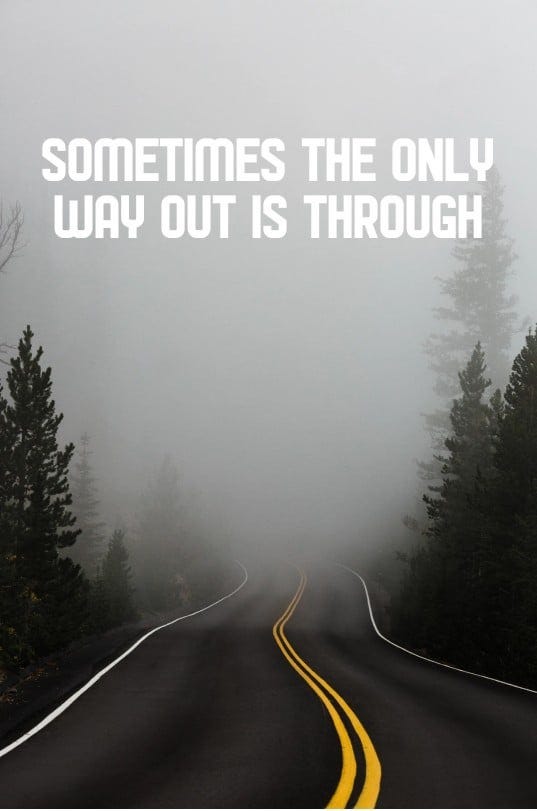 Sometimes the only way out is through. : Second Language Strategies