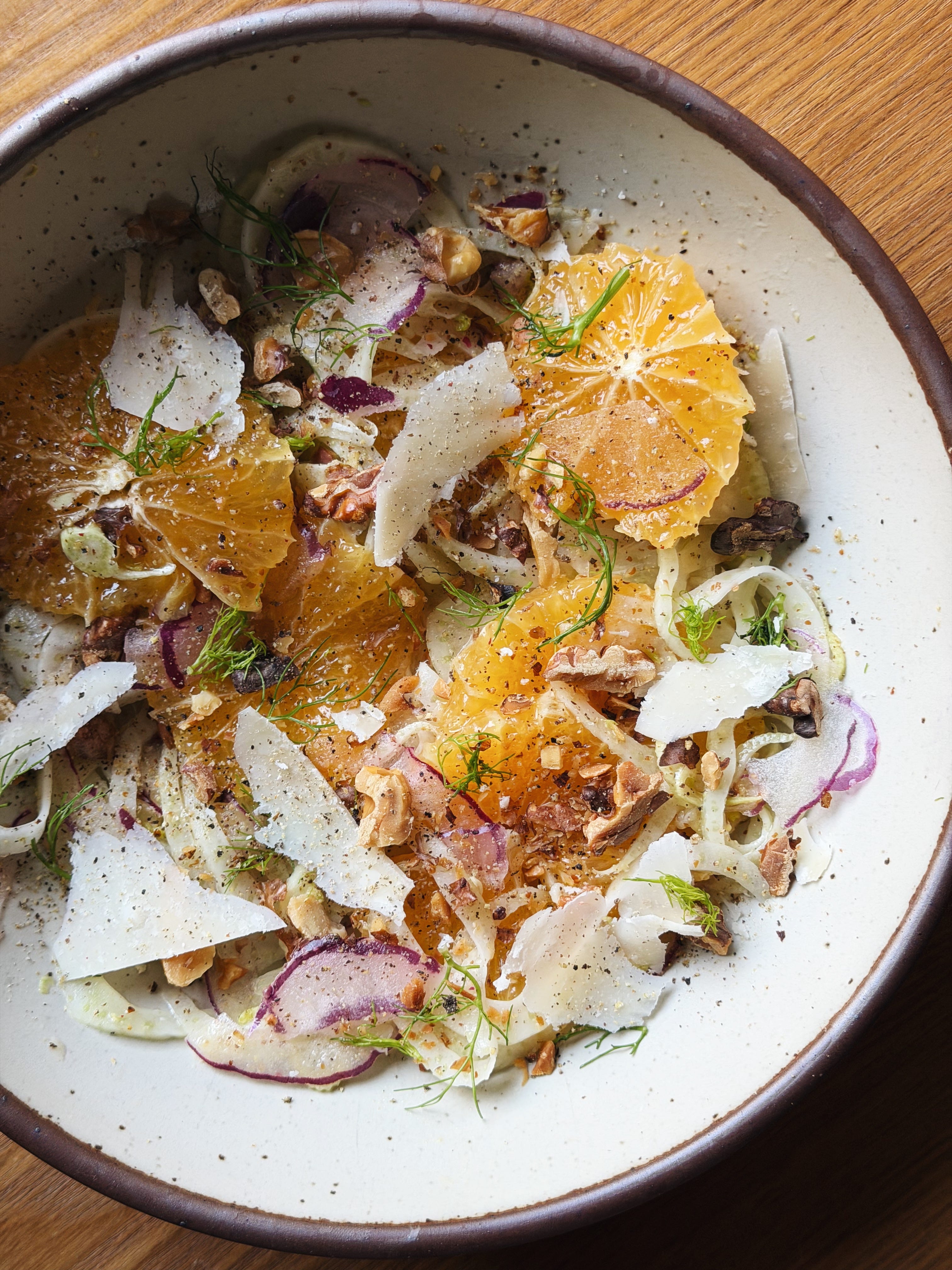 fennel salad orange mustard dressing Fennel Orange Salad