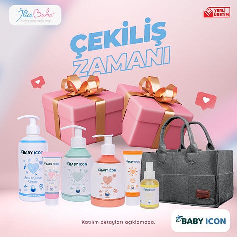 Baby Icon Bebek Bakım Ürünleri Sosyal Medya Tasarımları
