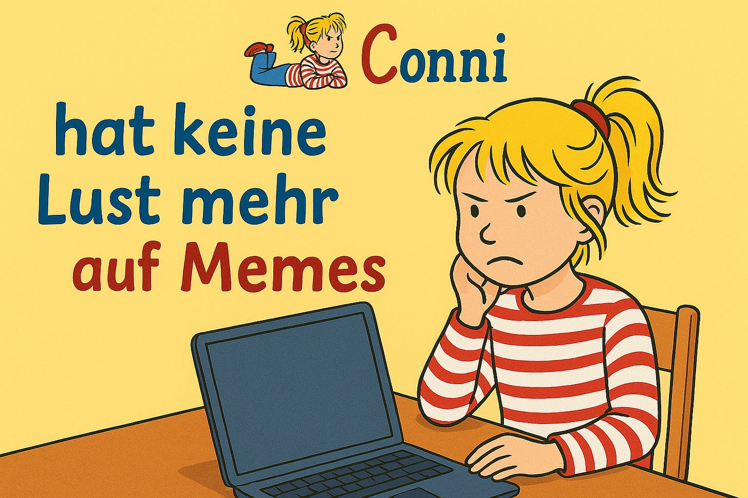 Conni-Memes im Netz: Was ist erlaubt, was verboten?