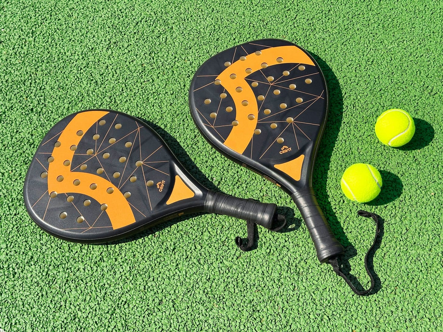 Padel is rapidly carving out a space in land-scarce Hong Kong, using its compact court design to turn underused urban locations into popular sports hubs. (Photo: Getty Images)