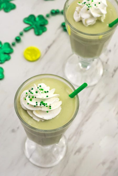 paleo peppermint shake recipe