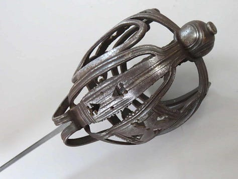 Tessack Scottish Basket-Hilted Swords - by Marsdan