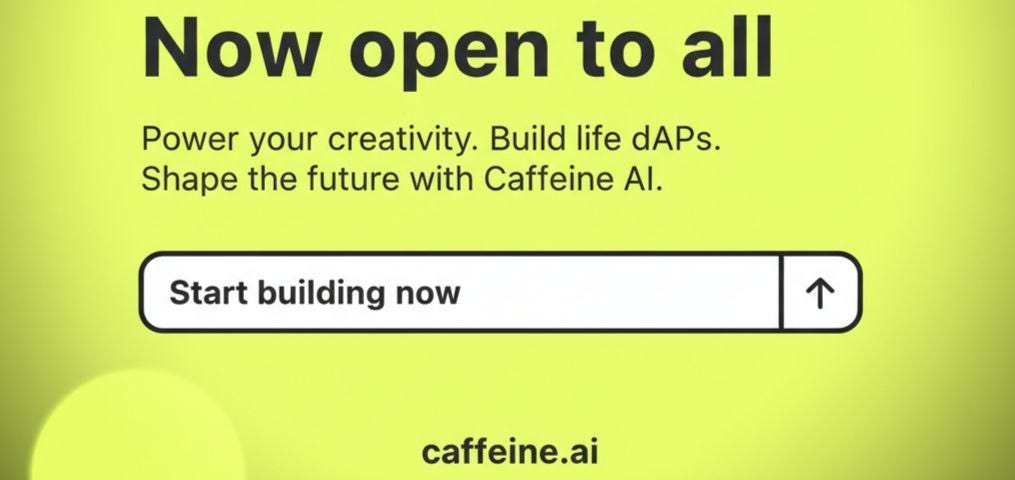 Caffeine AI: A New Era for Builders on the Internet Computer
