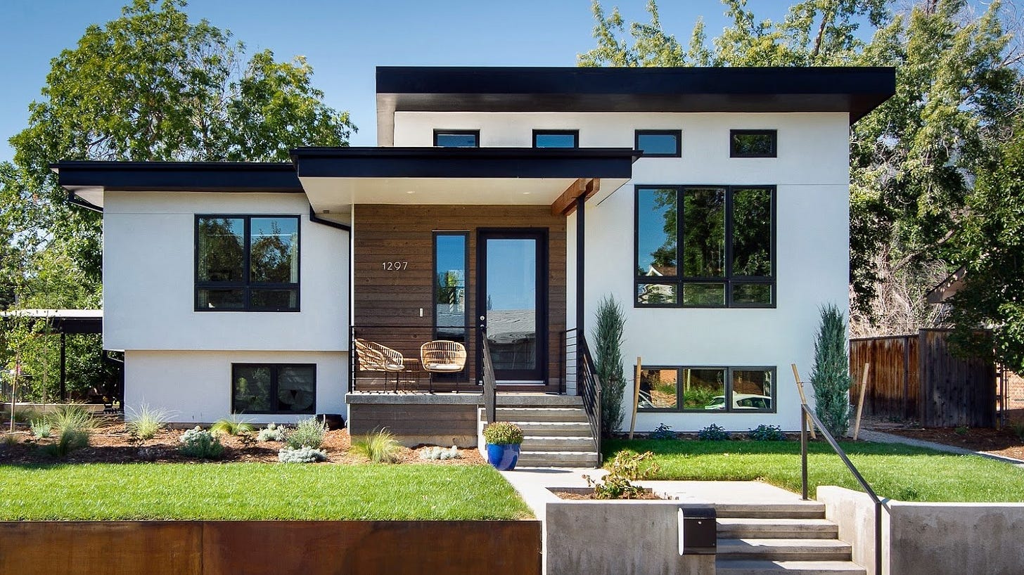 An all-new split-level circa 2017