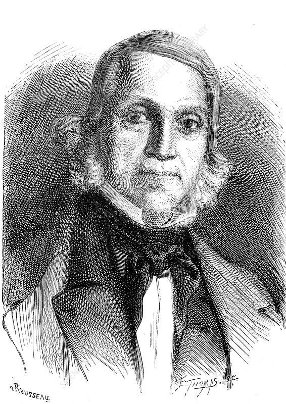 Francois Sudre, French composer - Stock Image - C033/7149 - Science Photo  Library