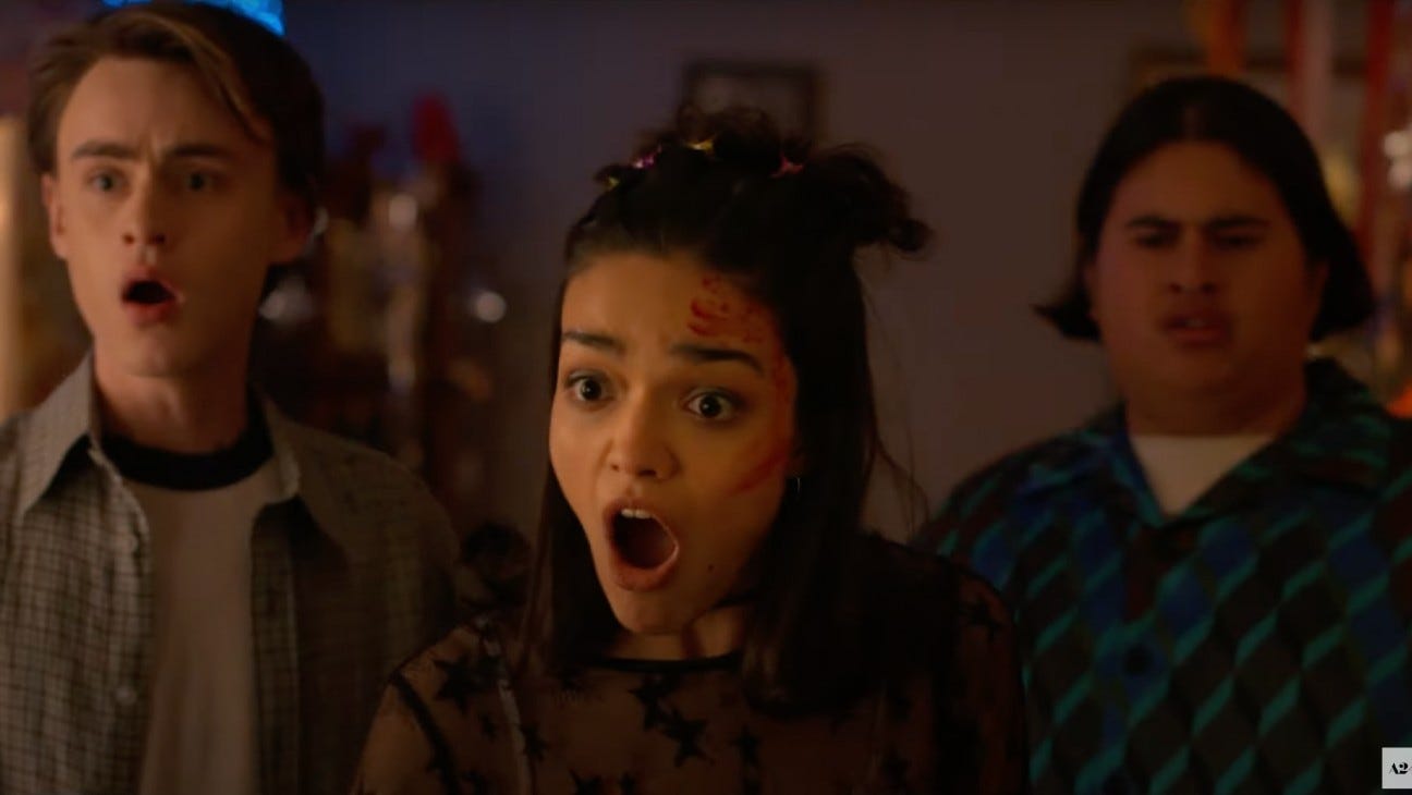 Y2K Trailer: Rachel Zegler Fights Machines in Kyle Mooney's A24 Movie