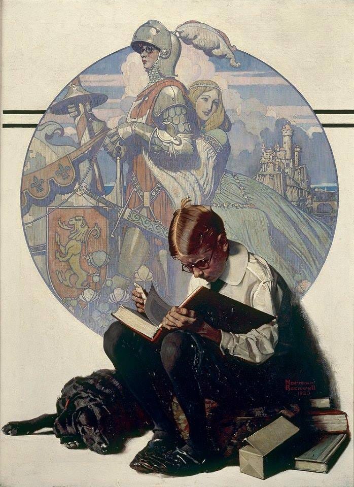 Knightly dreams and literary ideals