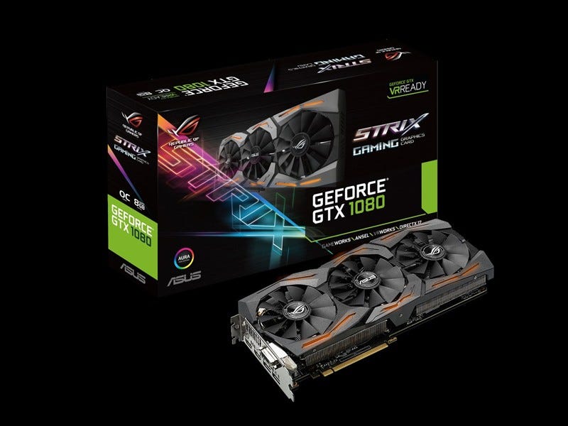 Asus ROG STRIX GTX 1080 O8G GAMING box images Asus ROG STRIX GTX 1080 O8G GAMING box images