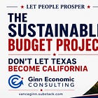 The Sustainable Budget Project: Don’t Let Texas Become California