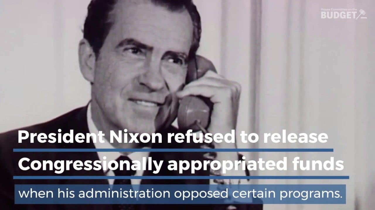 The Impoundment Control Act of 1974: What Is It? Why Does It Matter? -  YouTube