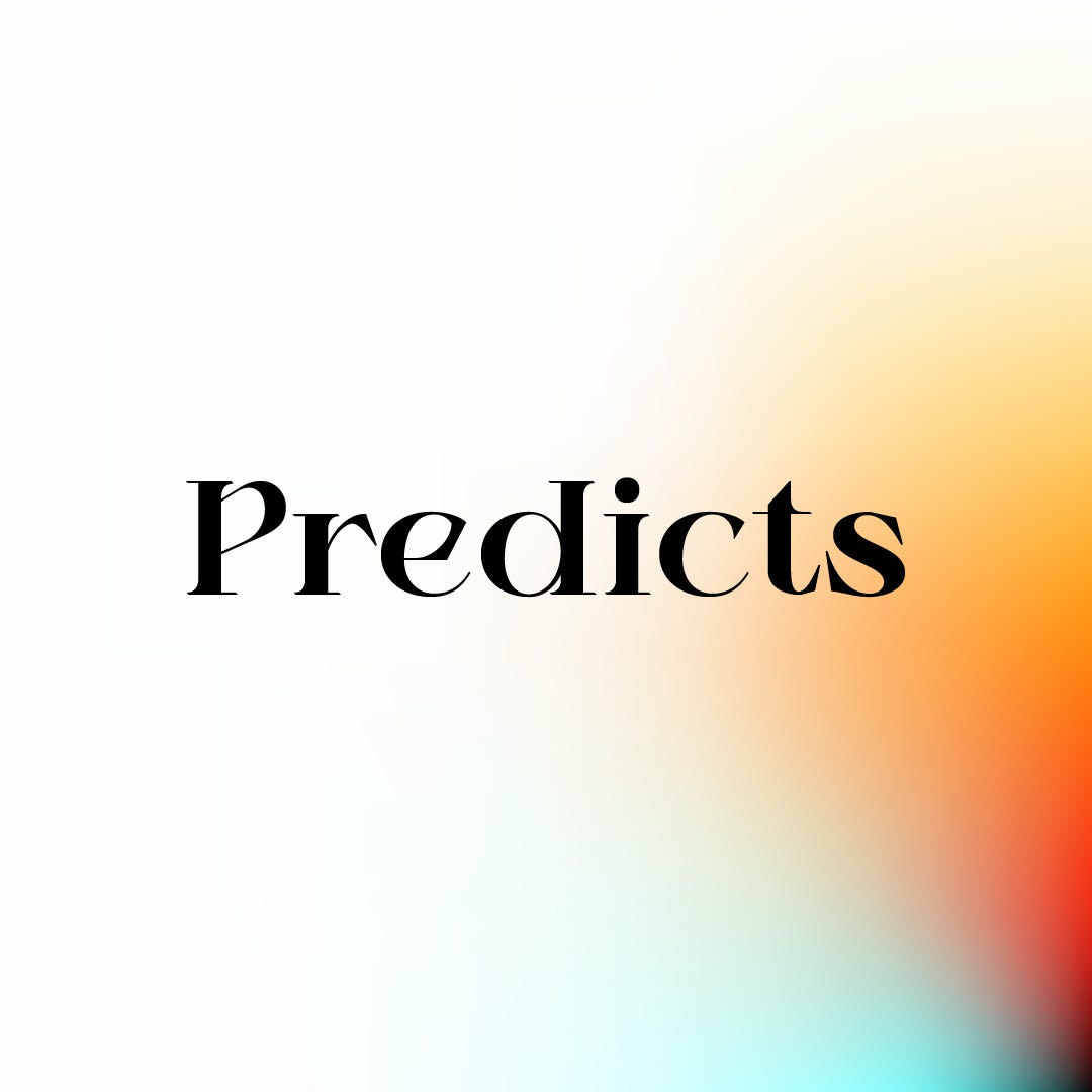 Substack profile picture for @predicts