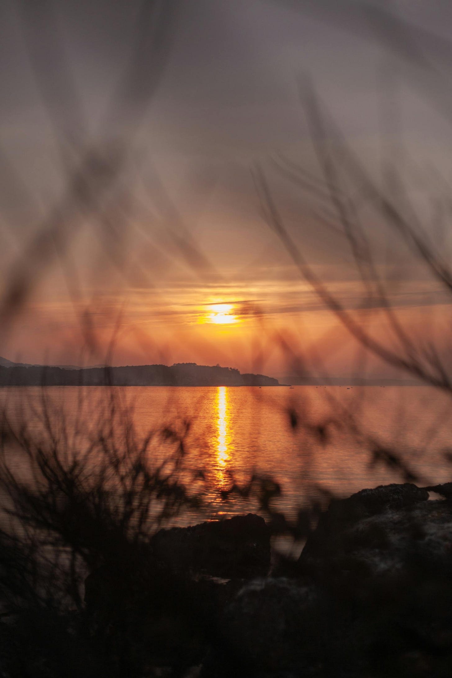 Motivational image of a sunset. 