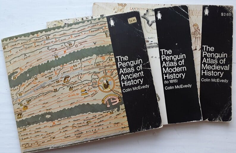 3 PENGUIN ATLAS HISTORY Atlas of Ancient History 1967 image 1