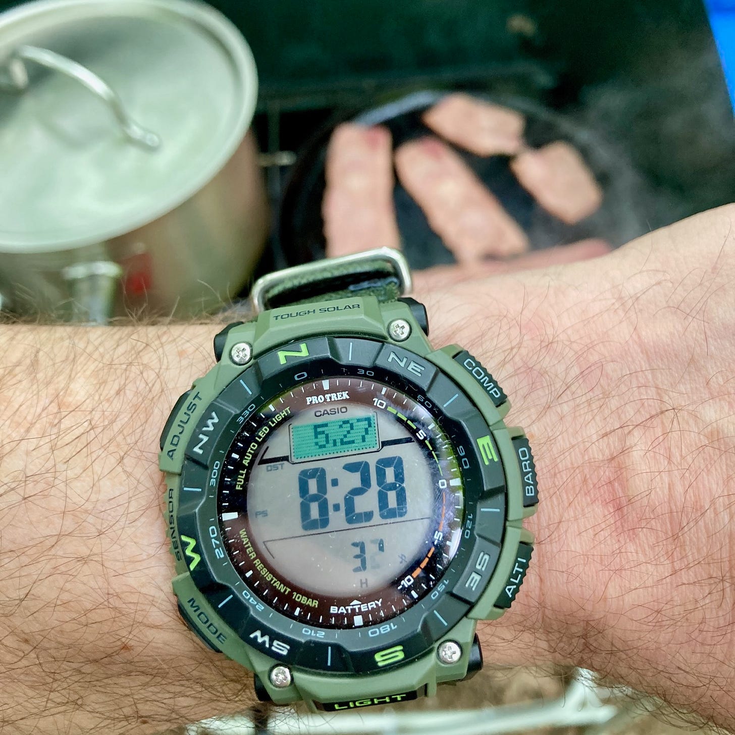 Casio PRO TREK PRG340B-3: in evaluate 4