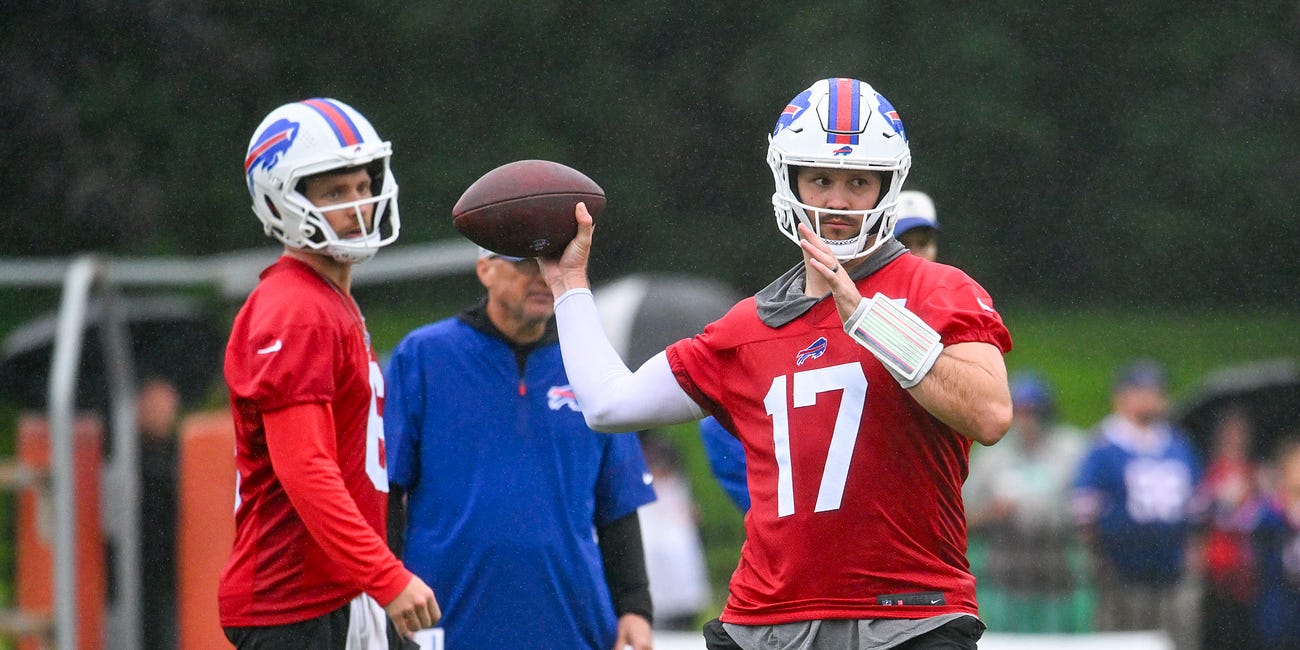 Bills T-Camp: How new HC Joe Brady is challenging Josh Allen
