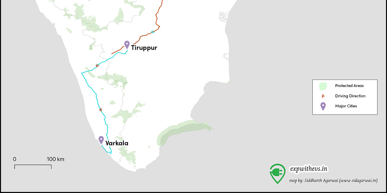 Bengaluru to Varkala - Sept 2025