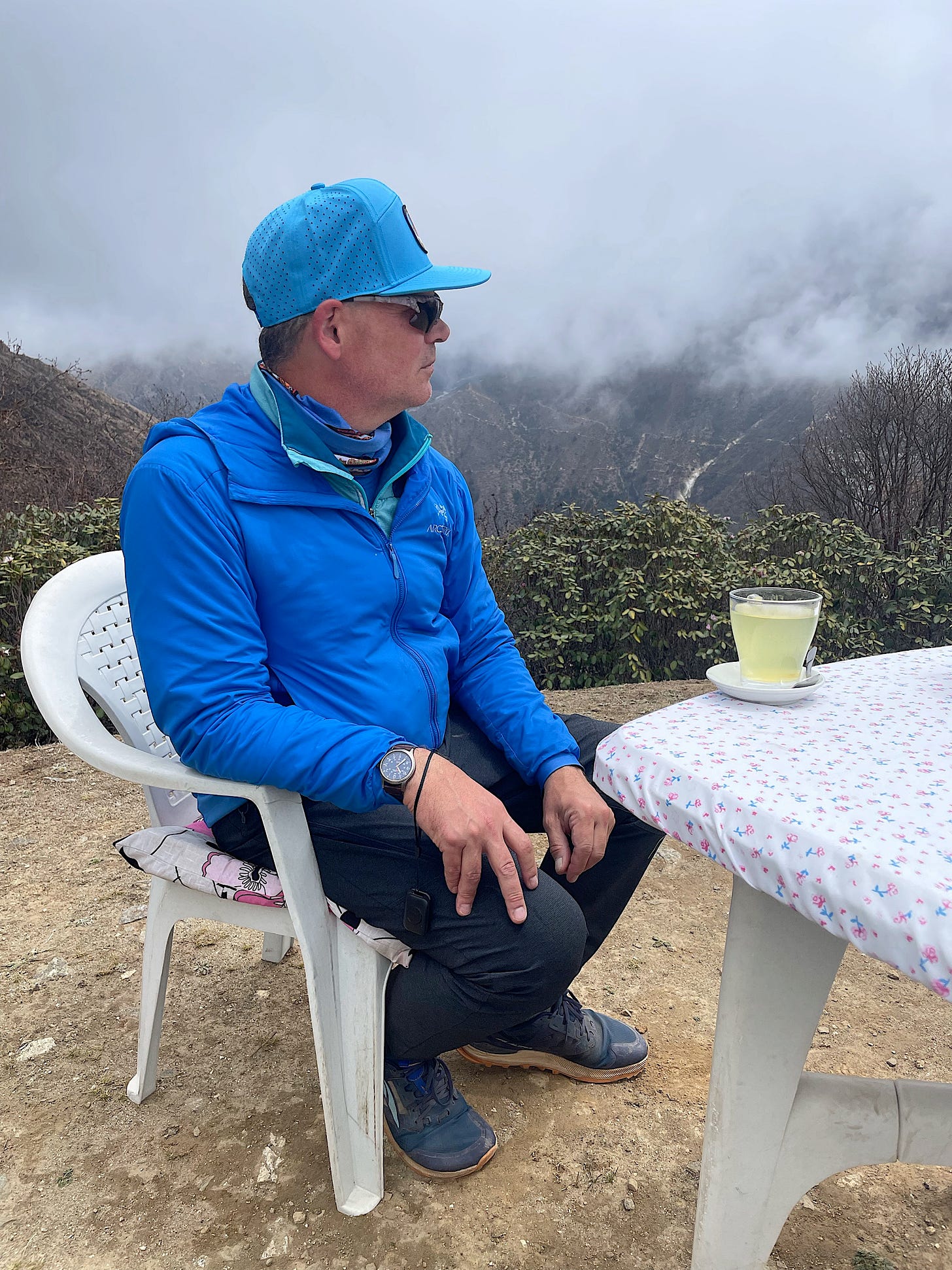 We had a great view of more clouds.