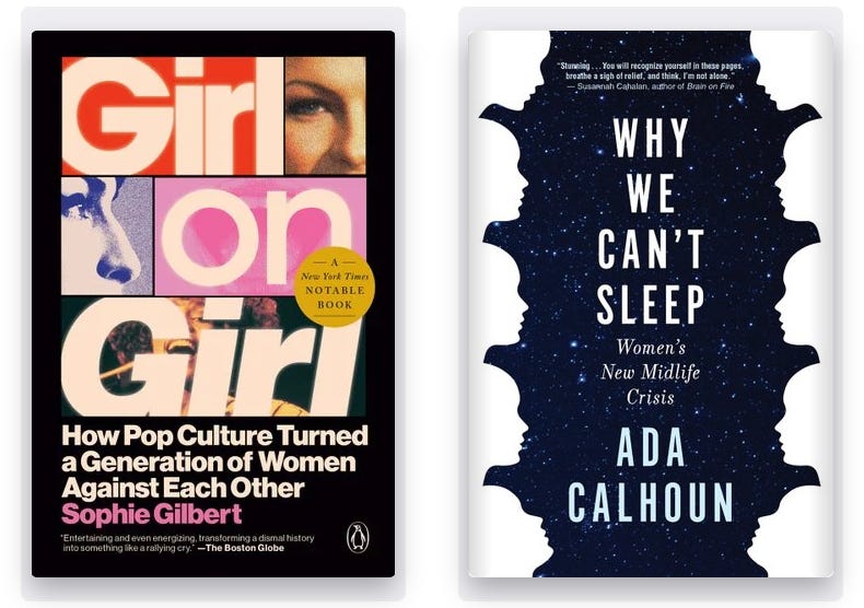 Covers of: Girl on Girl; Why We Can't Sleep