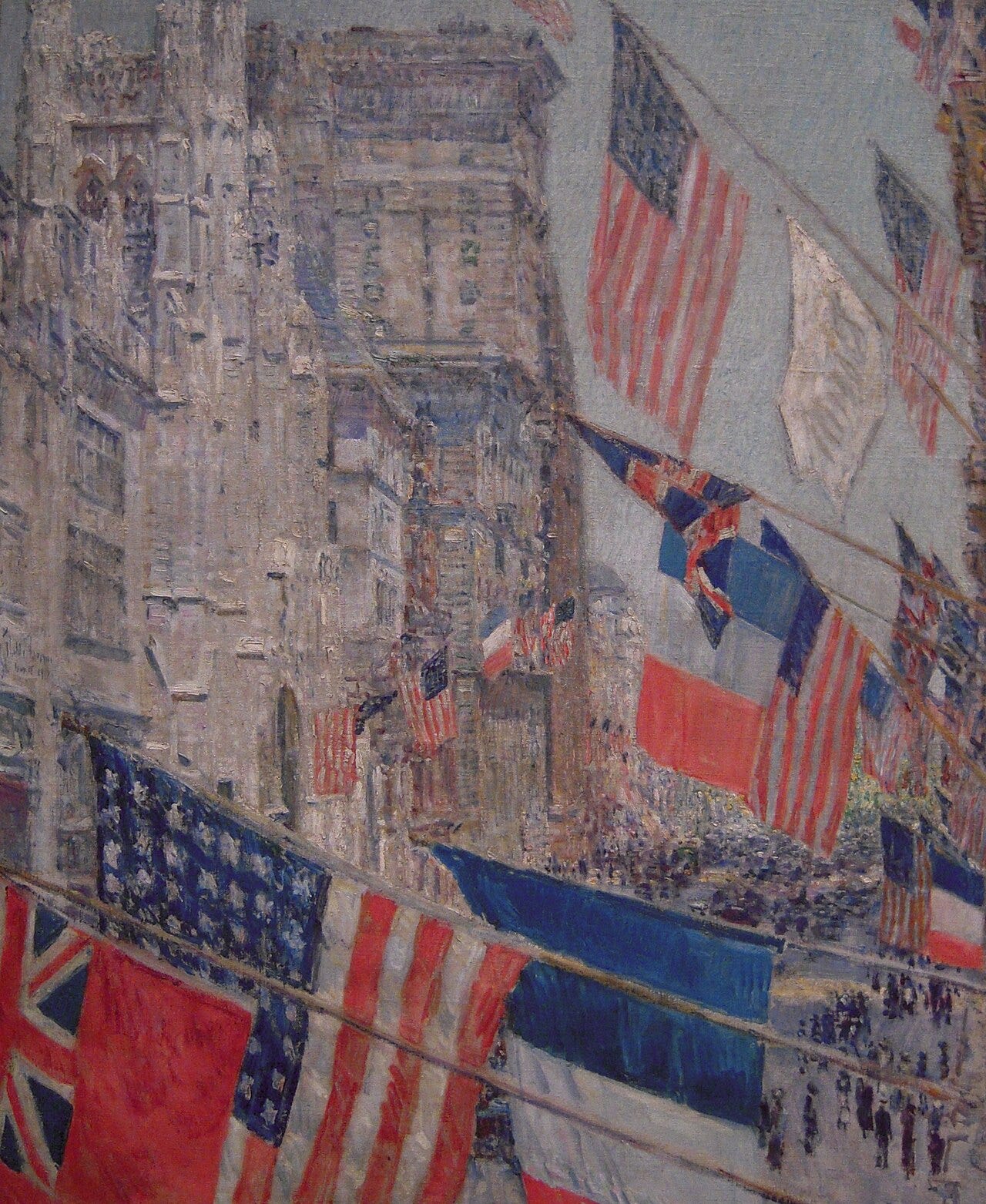 Childe Hassam, Allies Day, May 1917, 1917 Childe Hassam, Allies Day, May 1917, 1917