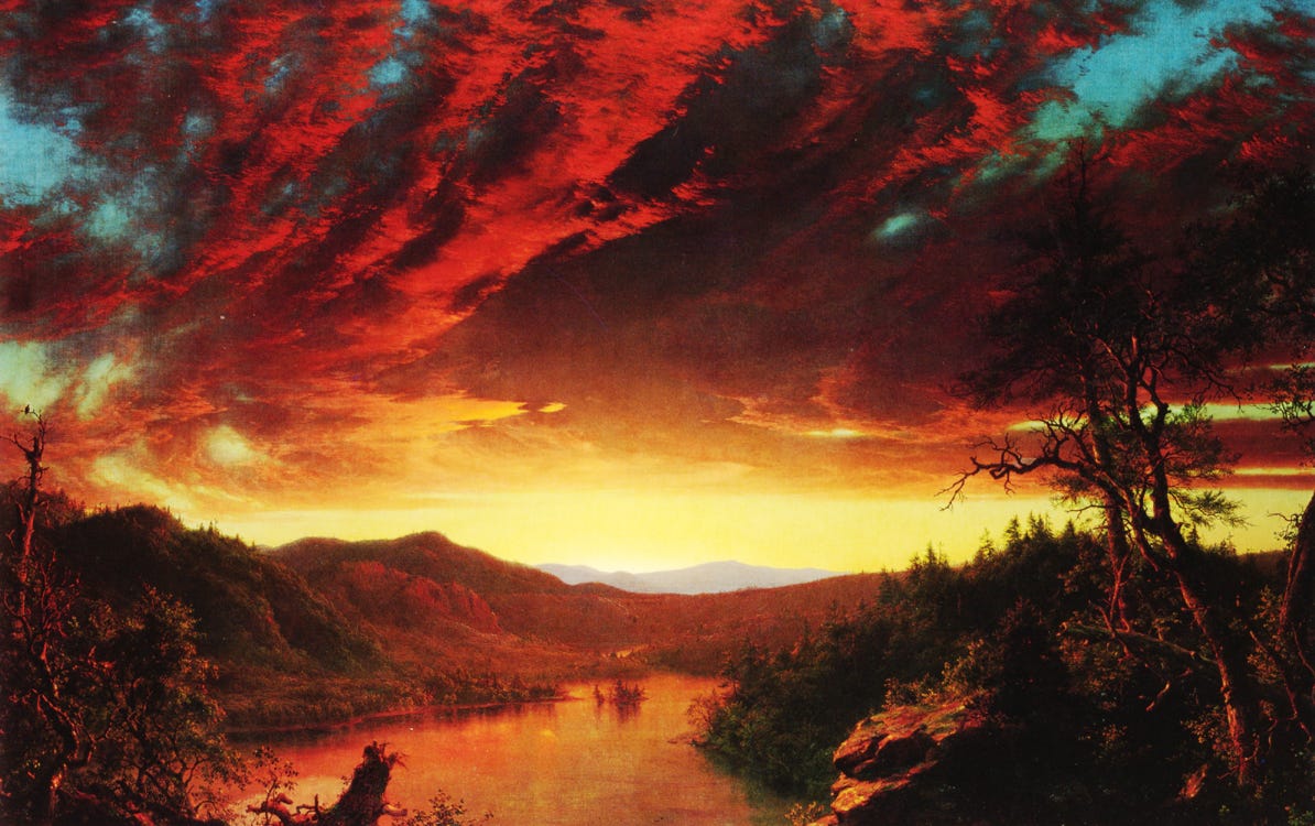 19th century American Paintings: Frederic Edwin Church, ctd