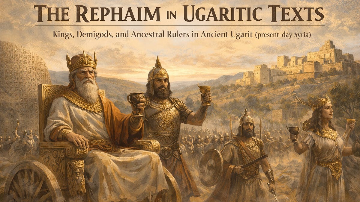 The Rephaim in Ugaritic Texts - Dr. Aaron Judkins Substack