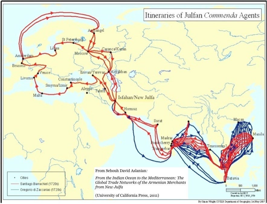 Sebouh Aslanian's Remarkable Reconstruction of an Early Modern Trade Network - GeoCurrents Sebouh Aslanian's Remarkable Reconstruction of an Early Modern Trade Network - GeoCurrents