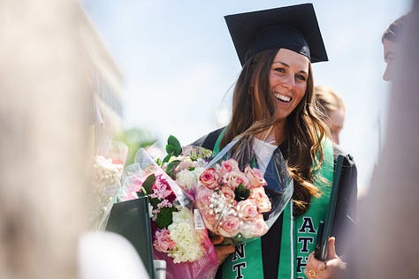 Students of the 2025 Commencement Class celebrate Spring Graduation.