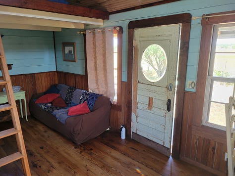 Four houses to possibly choose from to own, maybe live in part-time, full-time, or as a place to escape yet also make money, write off taxes, and savor till you die.