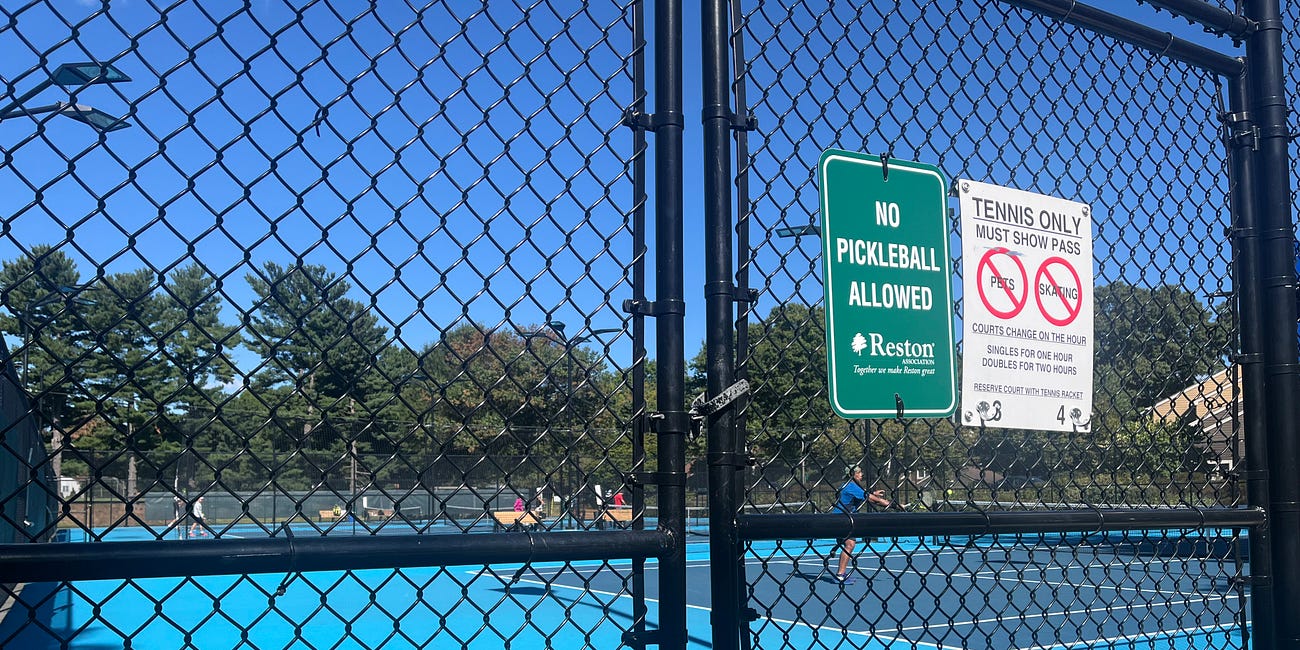 Breaks in the tennis-pickleball war