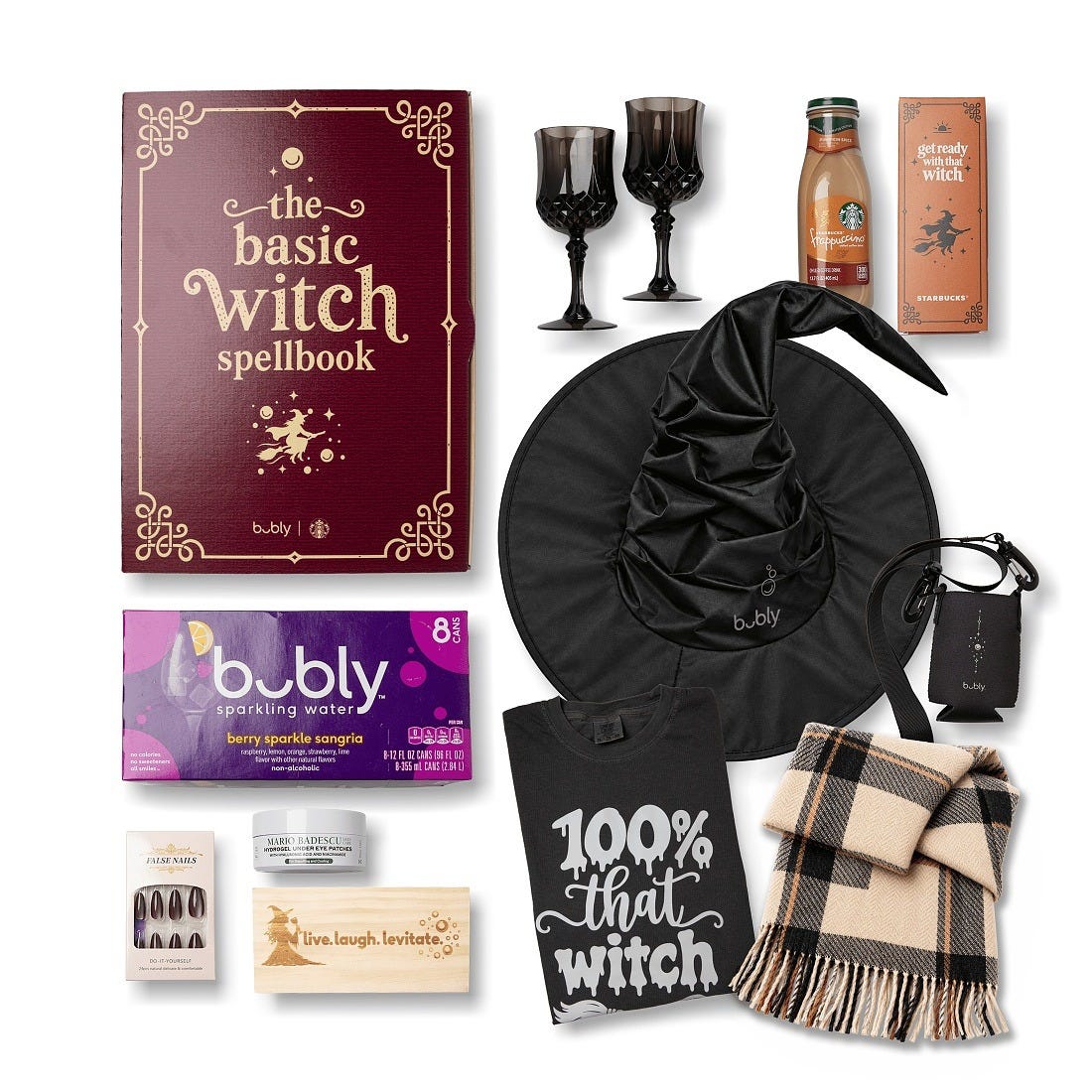 What came in the Basic Witch Kit. Image: Bubly