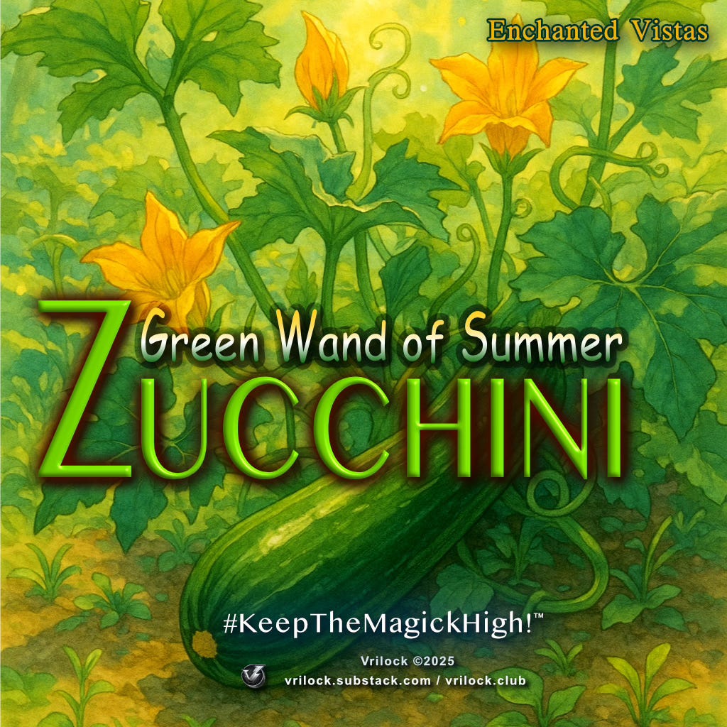 Enchanted Vistas: Unlocking the Botanical Magic of Zucchini in Summer Spells