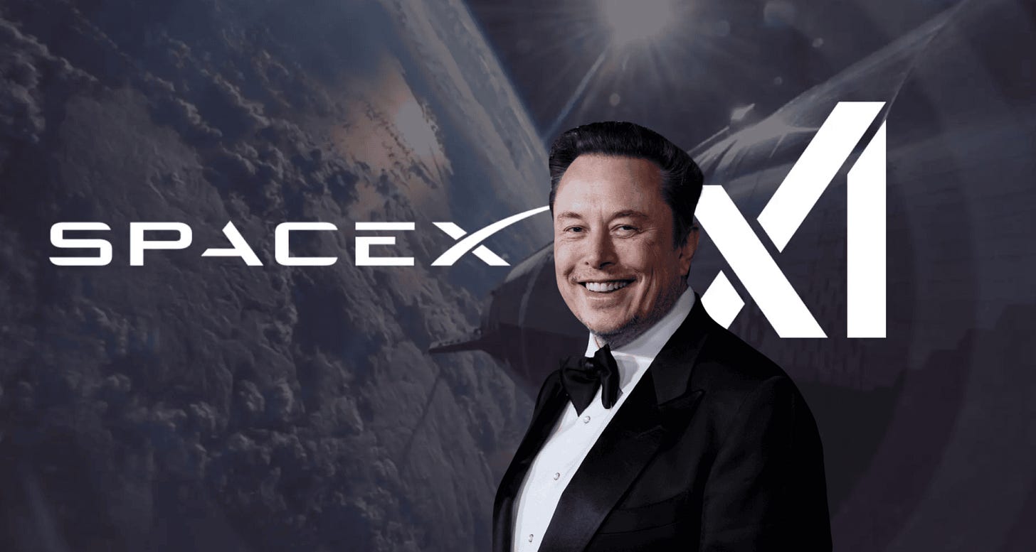 Elon Musk anuncia fusão entre SpaceX e xAI, criando a empresa privada mais  valiosa do mundo