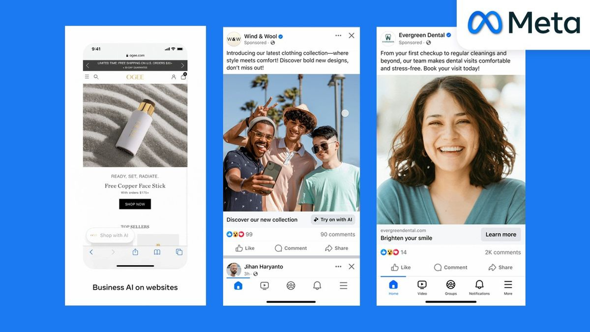 Meta introduces AI tools for marketers, creators and businesses