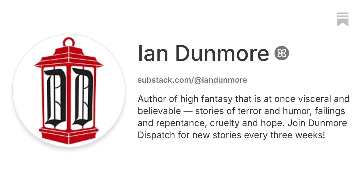 Ian Dunmore | Substack