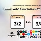 【Noticias semanales de recaudación de fondos Web3】34 proyectos que recaudaron fondos del 3/3 al 3/8