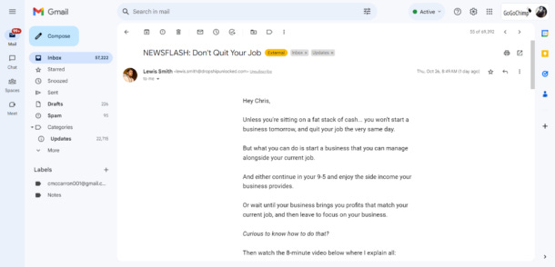 personalised email sequence