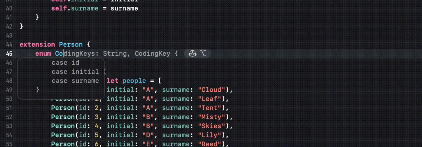 GitHub Copilot for Xcode