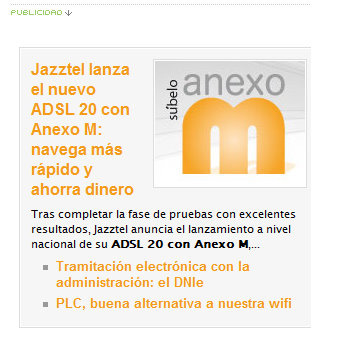 Publicidad a lo Techmeme Publicidad a lo Techmeme