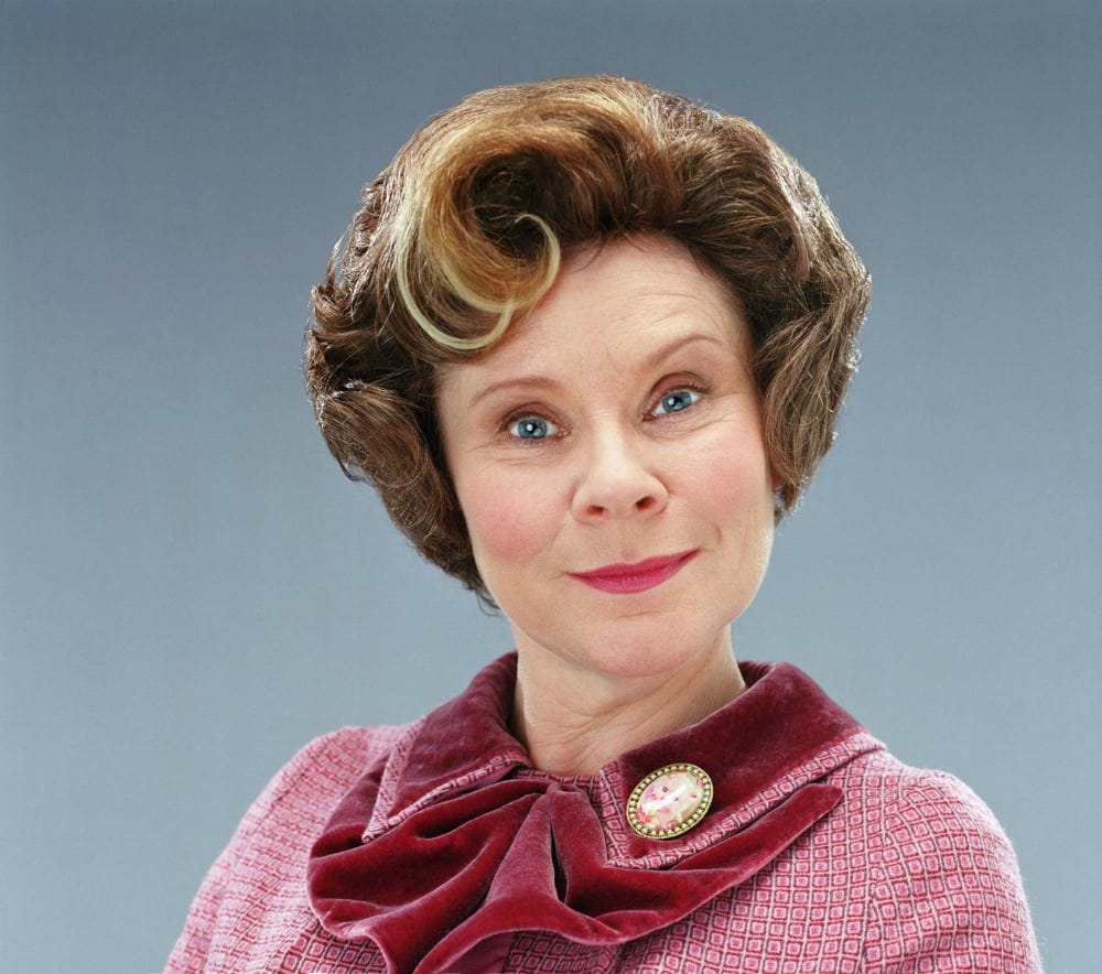 On Becoming Dolores Umbridge