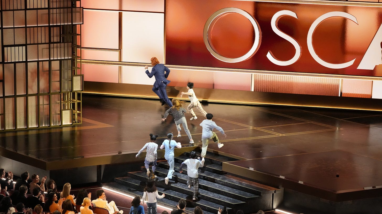 Conan O'Brien's cold open parodying “Weapons” was a punchy way to open the Oscars, writes our critics. Conan O'Brien's cold open parodying “Weapons” was a punchy way to open the Oscars, writes our critics.