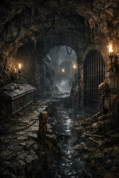 Ravenloft catacombs southern wing