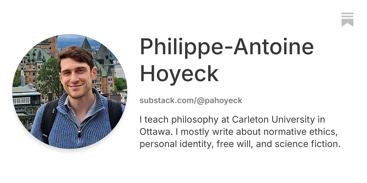 Philippe-Antoine Hoyeck | Substack