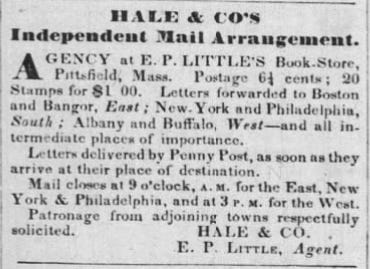 Hale & Co newspaper advertisement