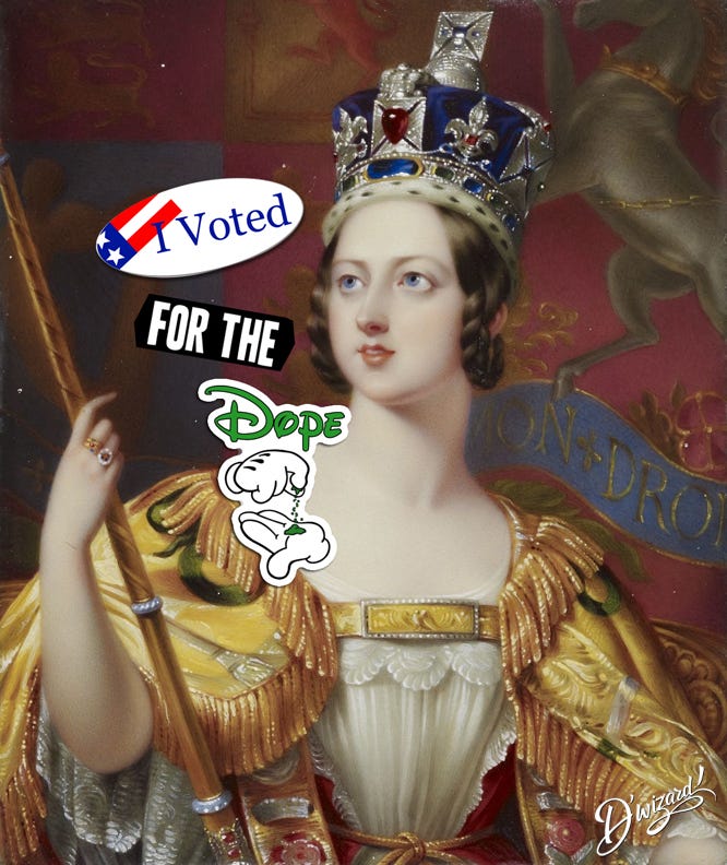 I VOTED FOR THE DOPE