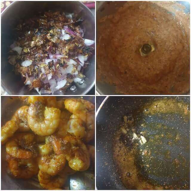 Starting the Coconut Prawn Curry