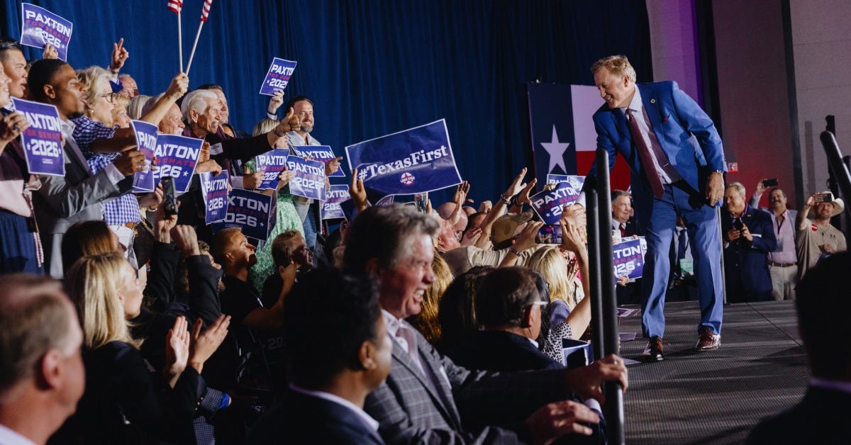 Ken Paxton defeats John Cornyn in Texas U.S. Senate GOP runoff
